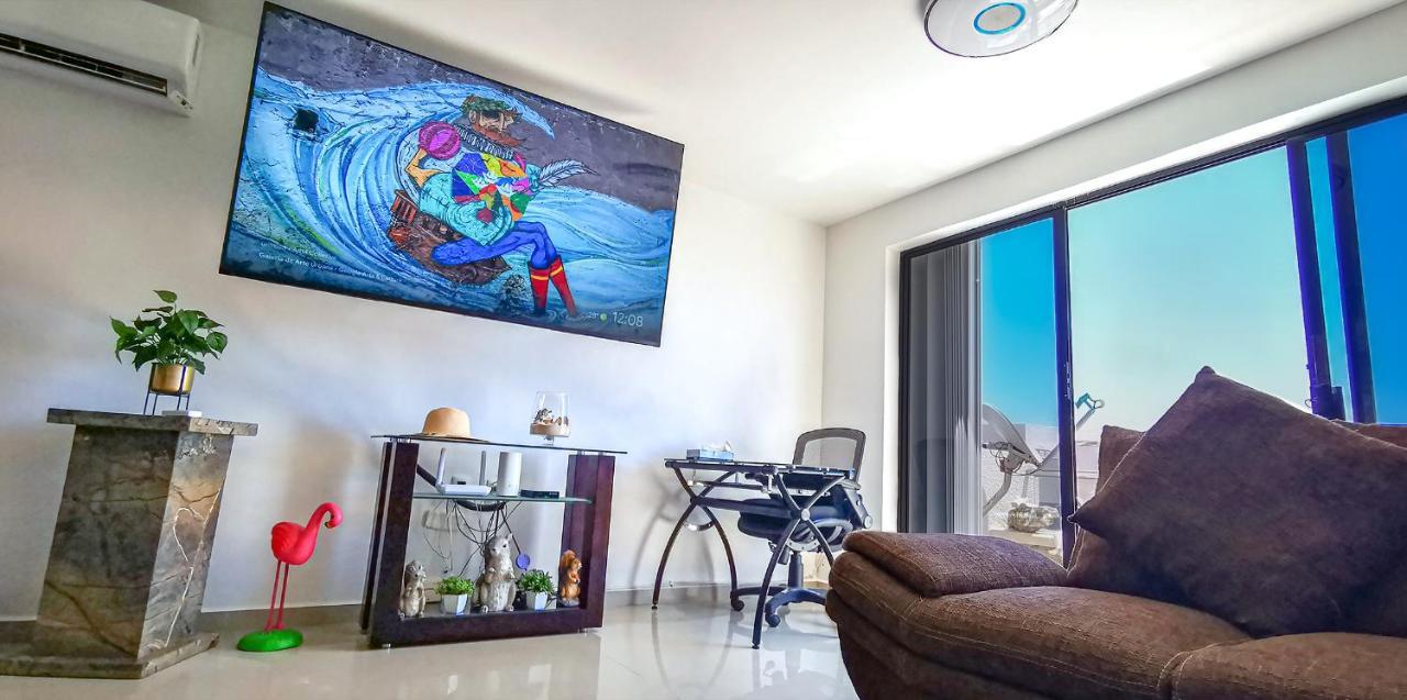 Villa Aurora Beautiful Beachfront Apartment 坎昆 外观 照片