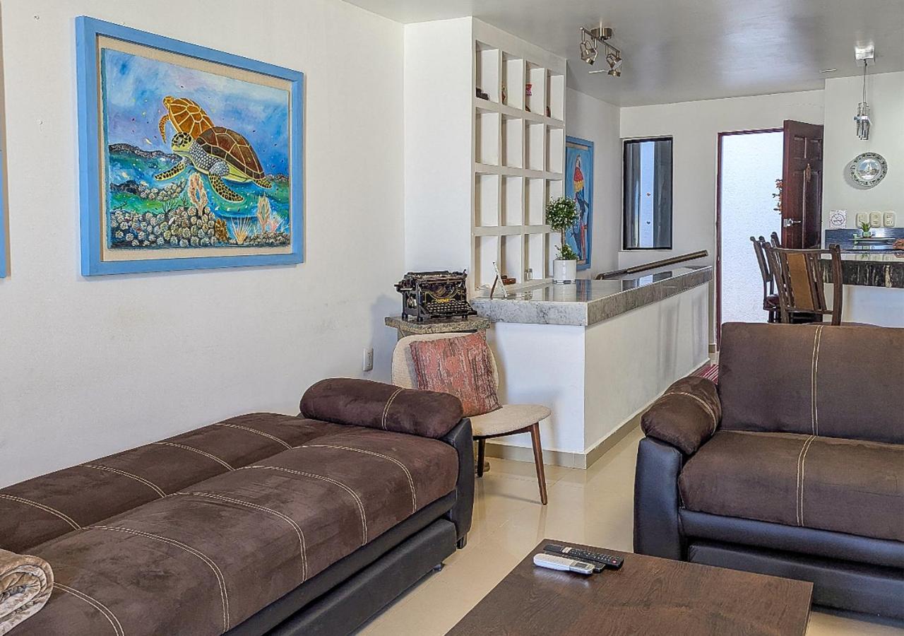 Villa Aurora Beautiful Beachfront Apartment 坎昆 外观 照片